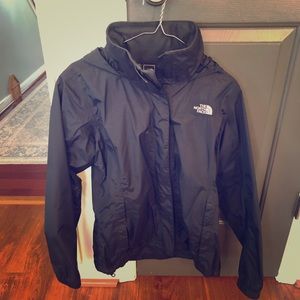 Northface Hyvent Black Coat Medium